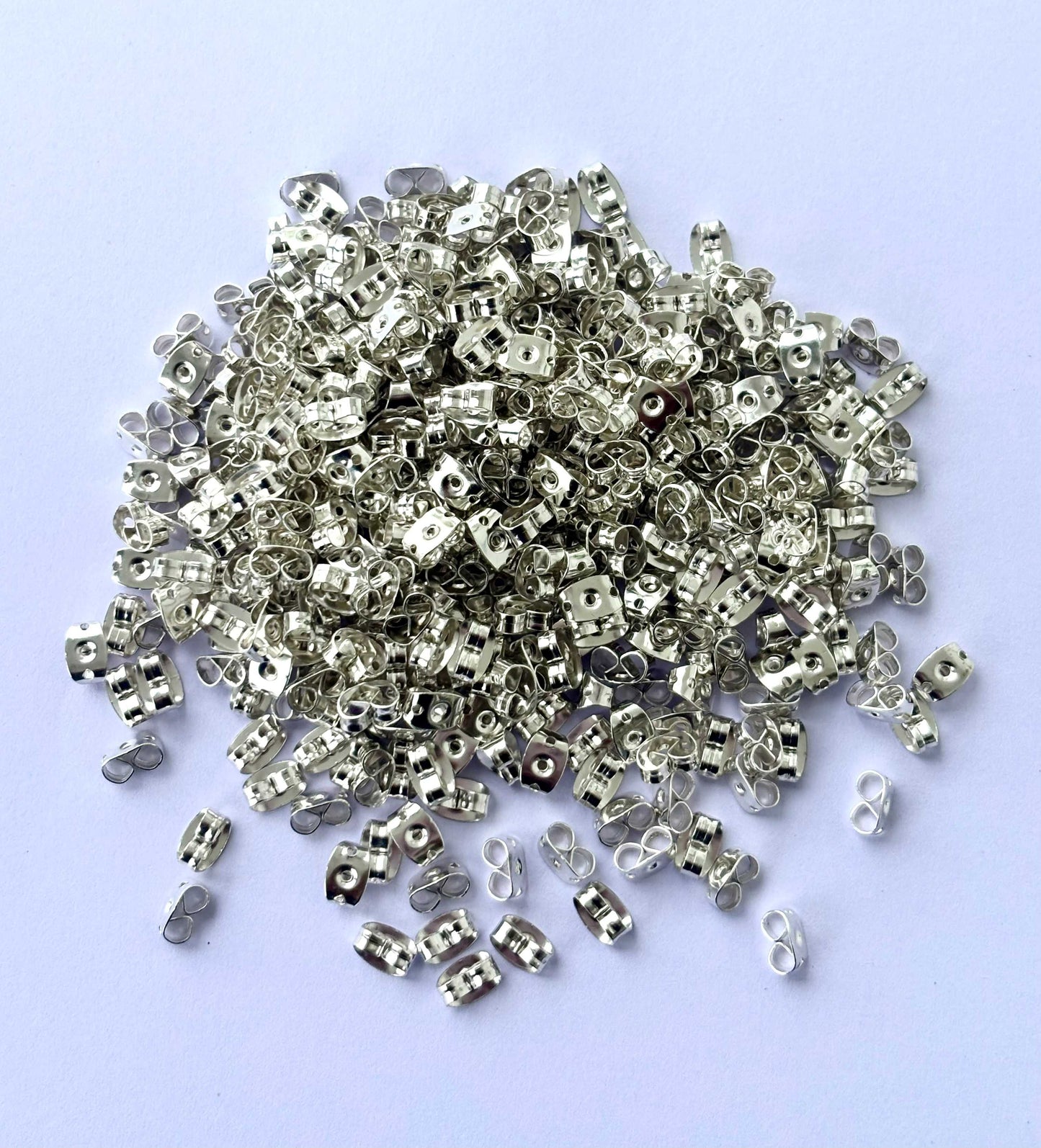 Silver Earring Backs or Earring Stoppers