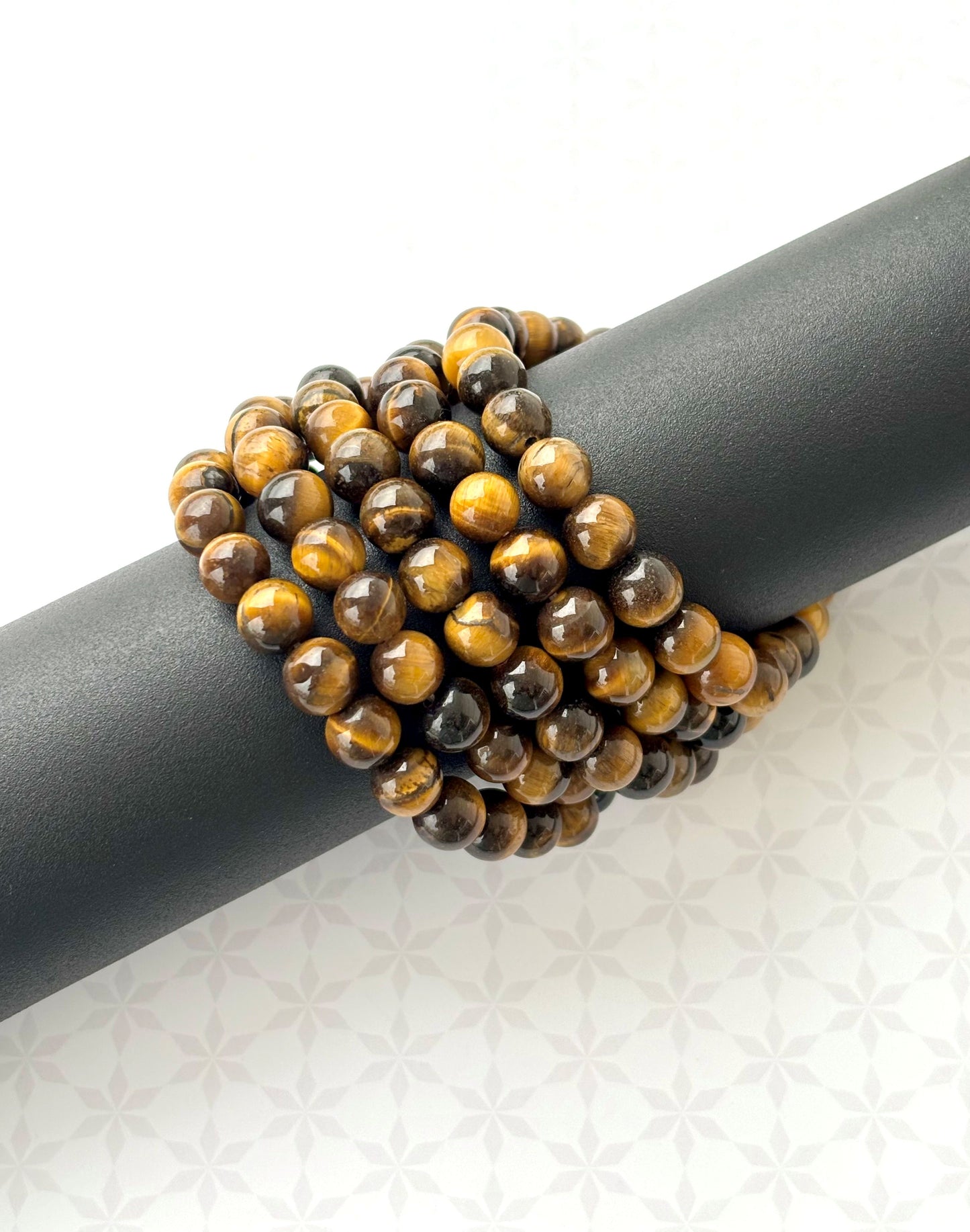 Natural Tiger's Eye Gemstone Bracelet