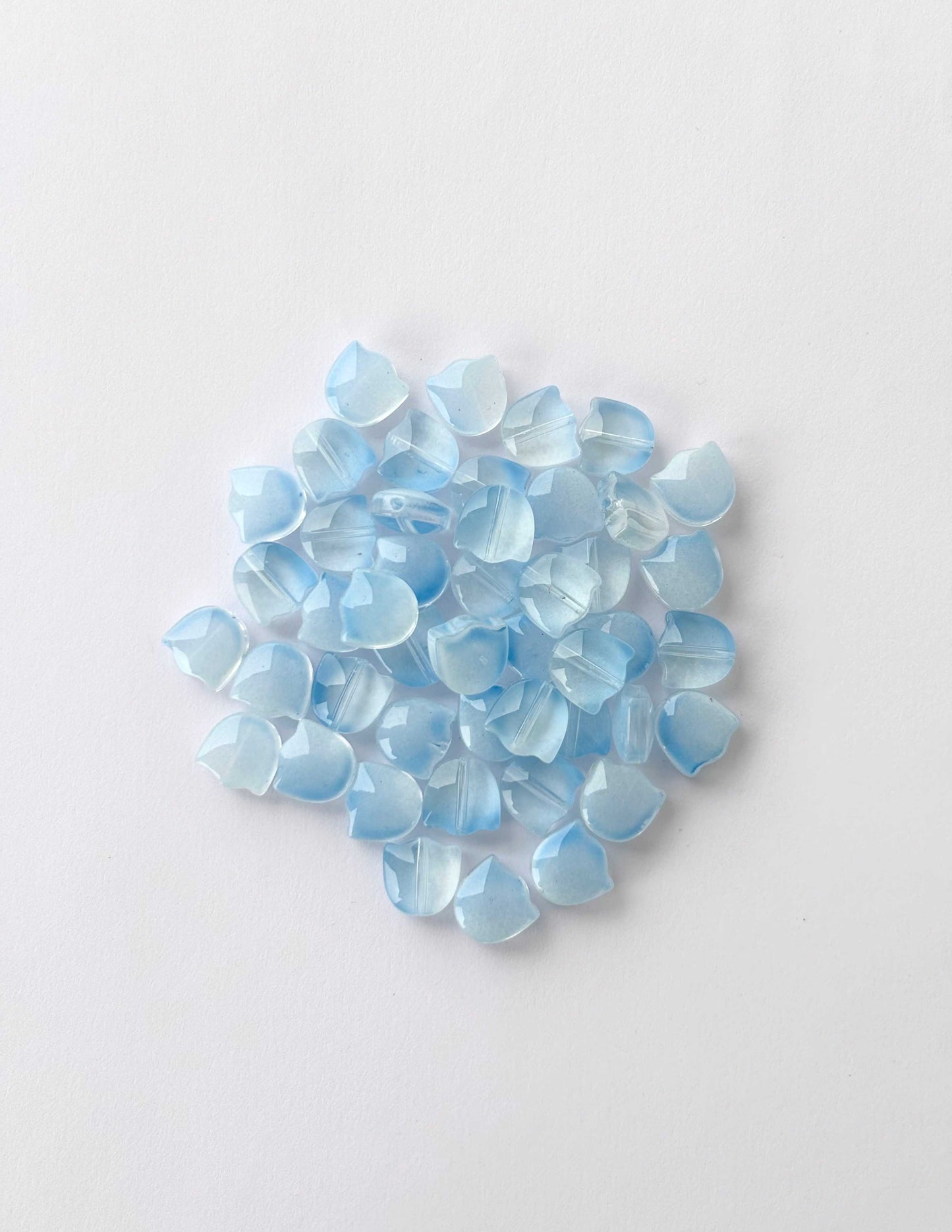 Sky Blue Tulip Beads