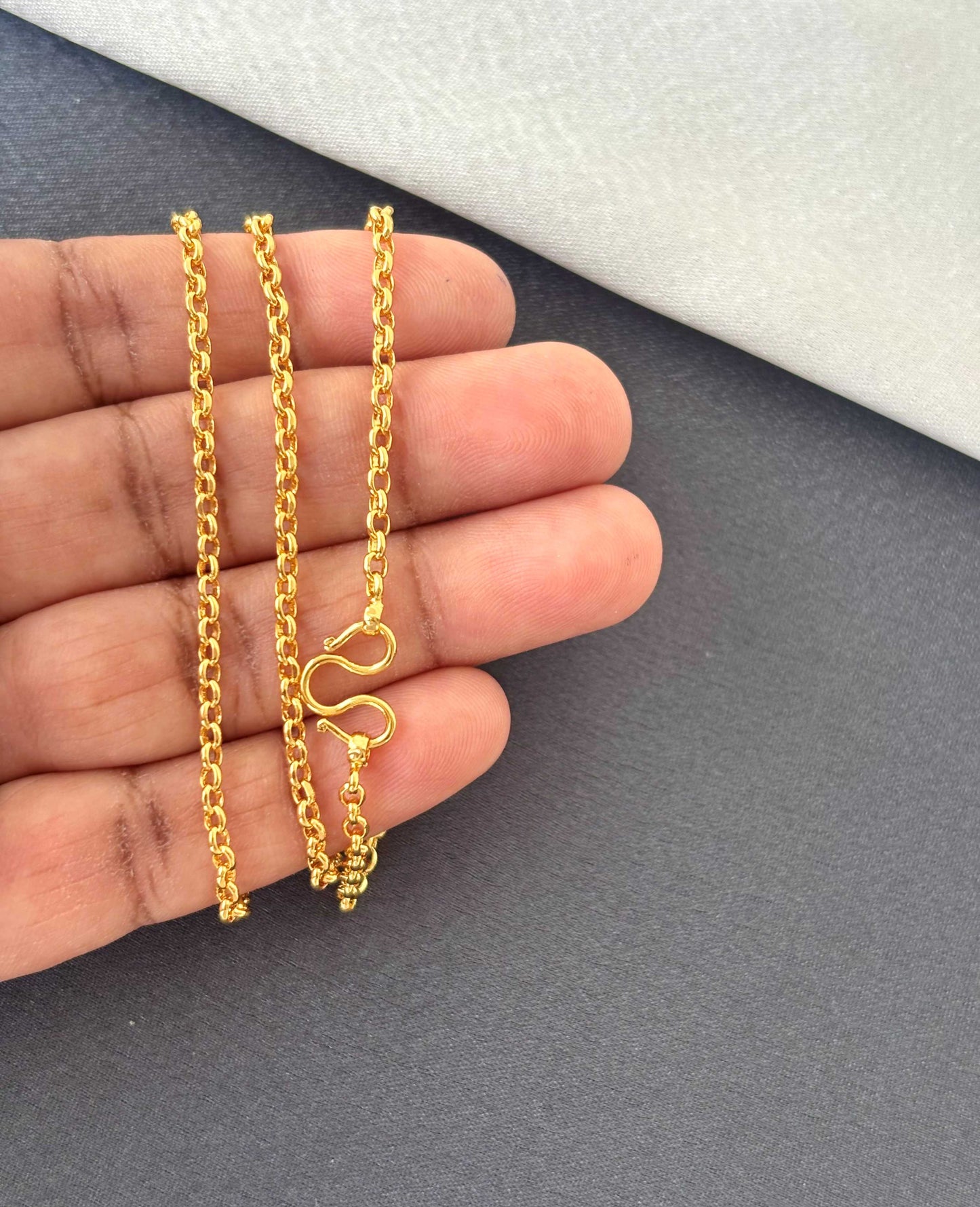 Gold Lightweight Chain Design 4