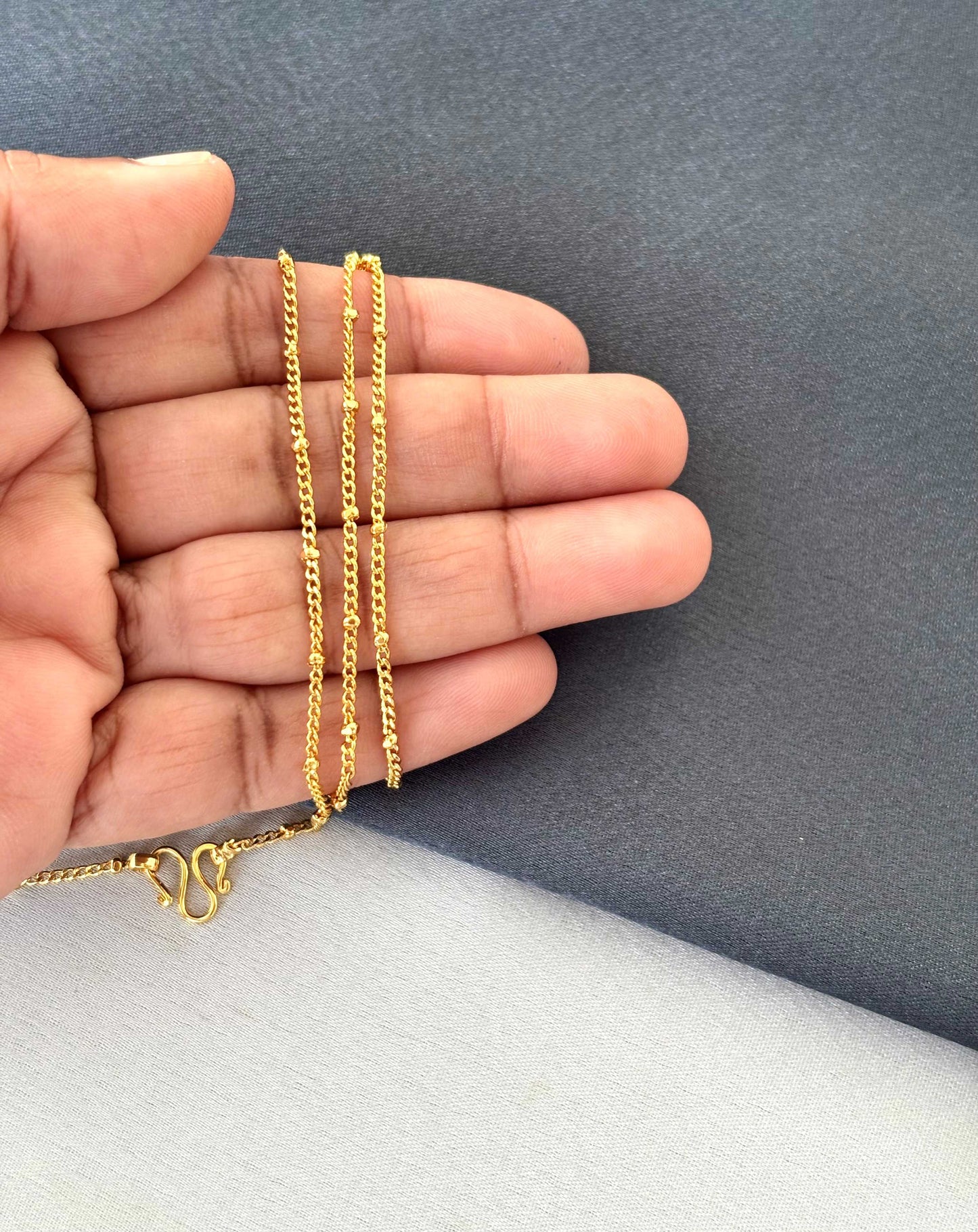 Gold Lightweight Chain Design 8