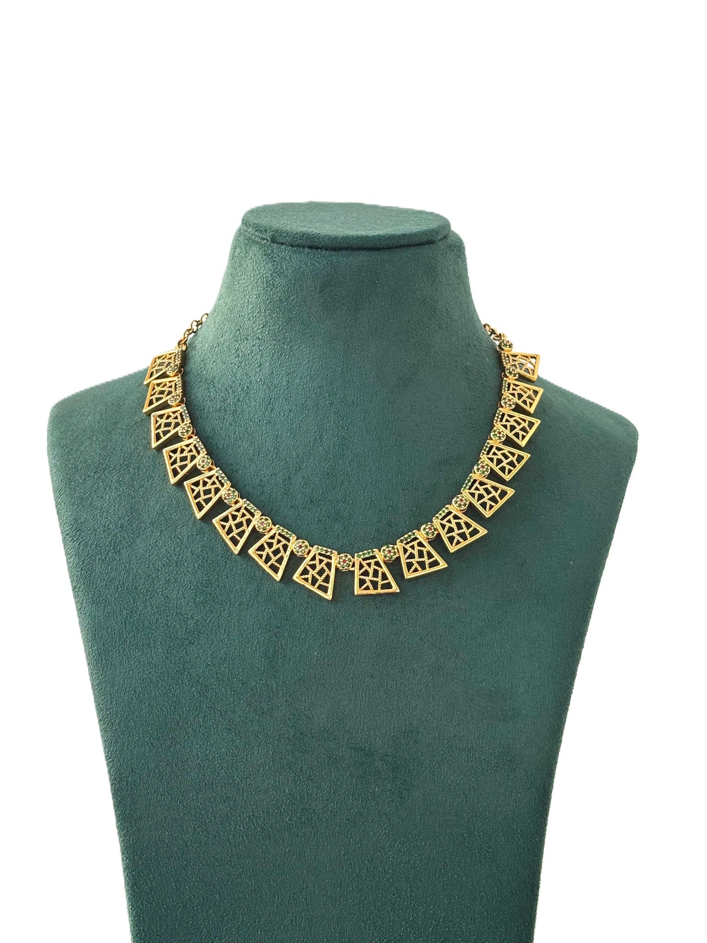 Geometric Shape Designer Necklace 1