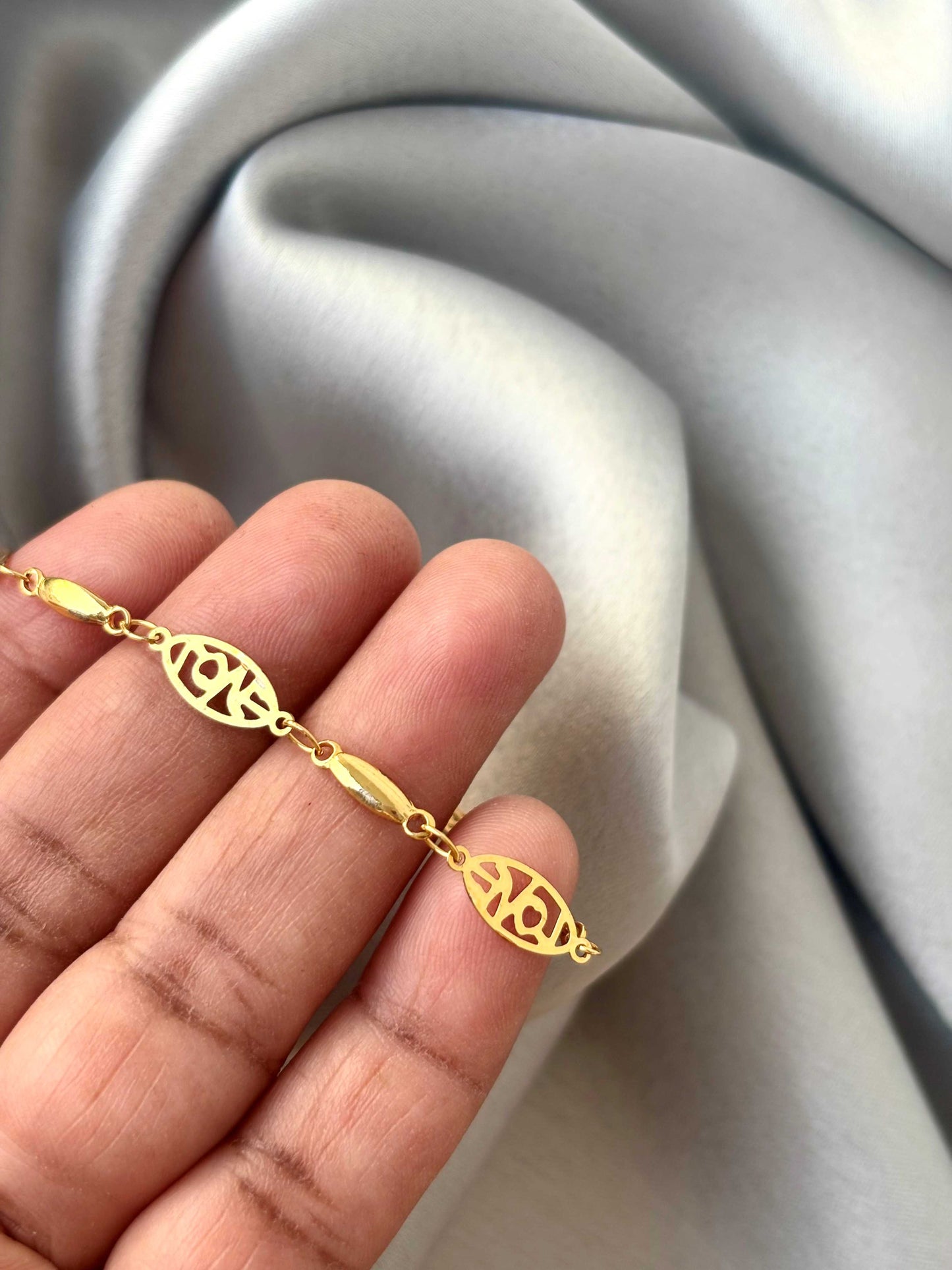 Gold-Plated Love Bracelet
