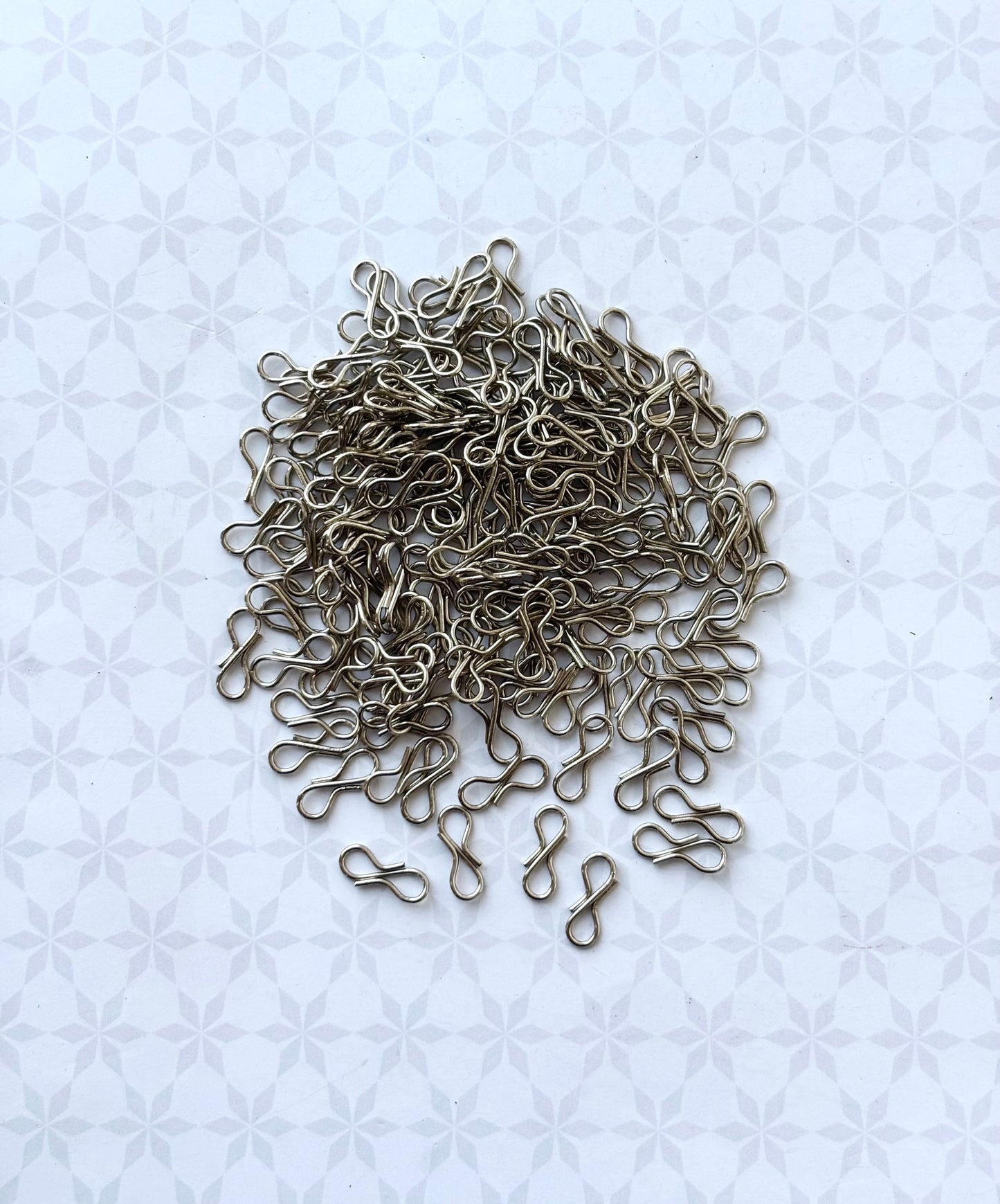 Rhodium Jewelry S-Hook Clasps