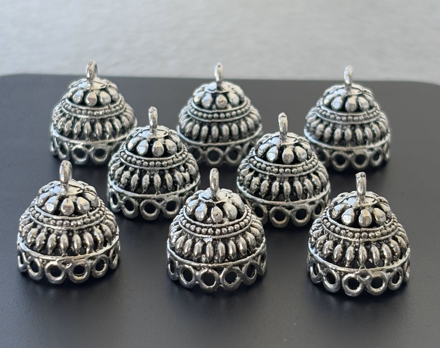 Traditional Floral Dome Jhumka Base