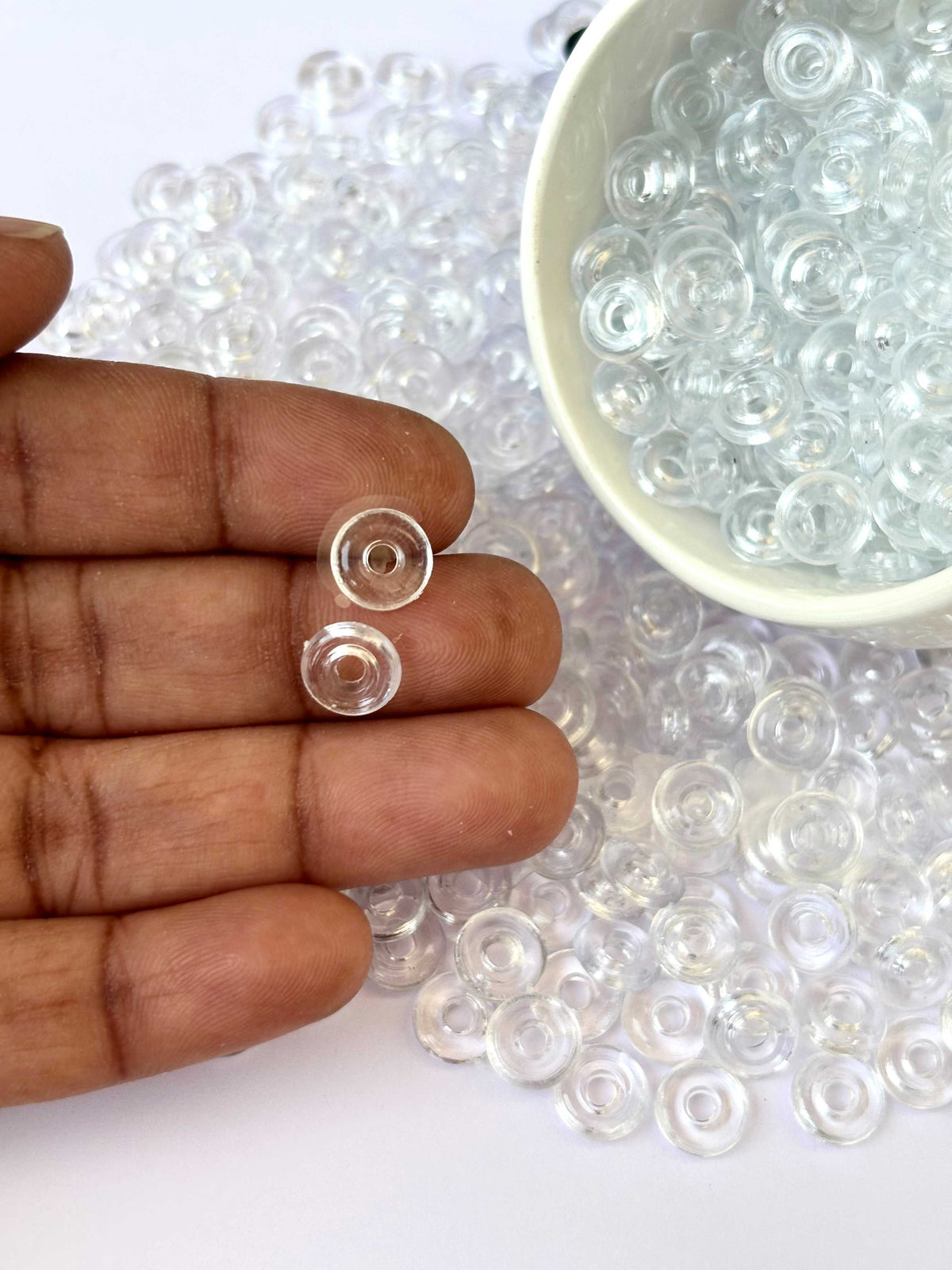 80 Pieces Large Ear Buttons Support for Earrings