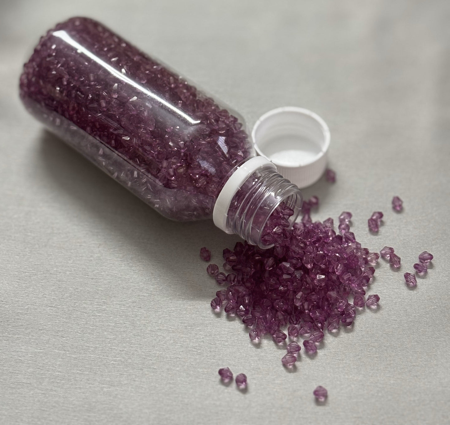 Wine Bicone Beads