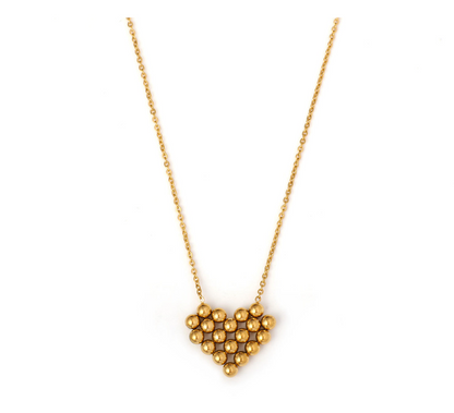 Beads Heart Necklace