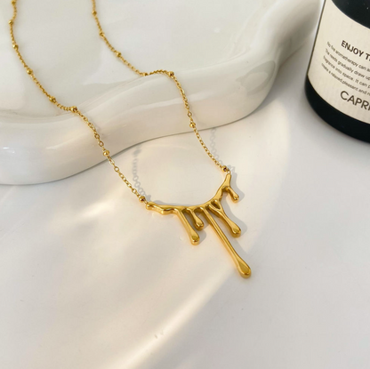 The Melting Honey Necklace