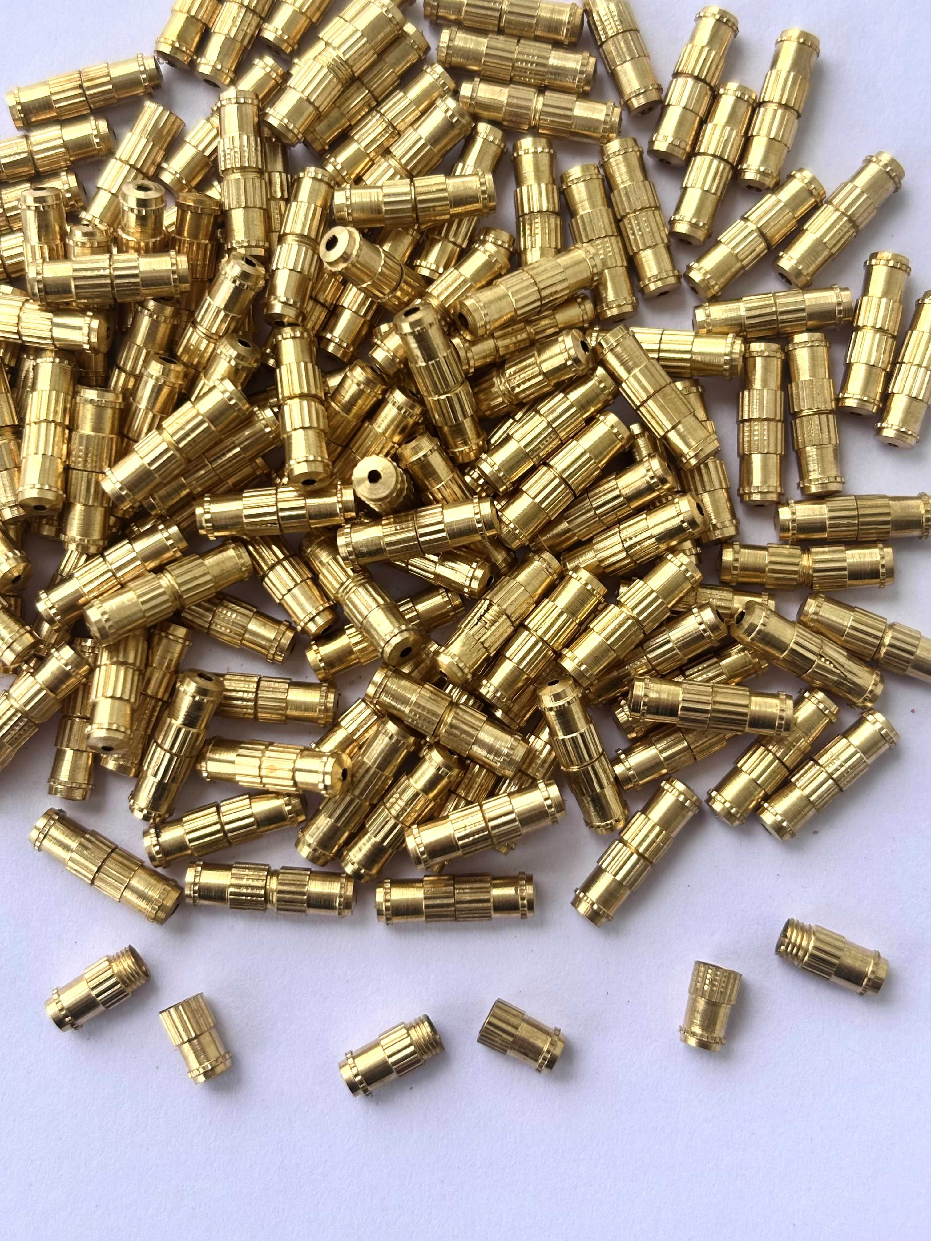 Gold Screw Barrel Clasps