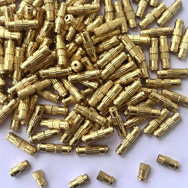 Gold Screw Barrel Clasps
