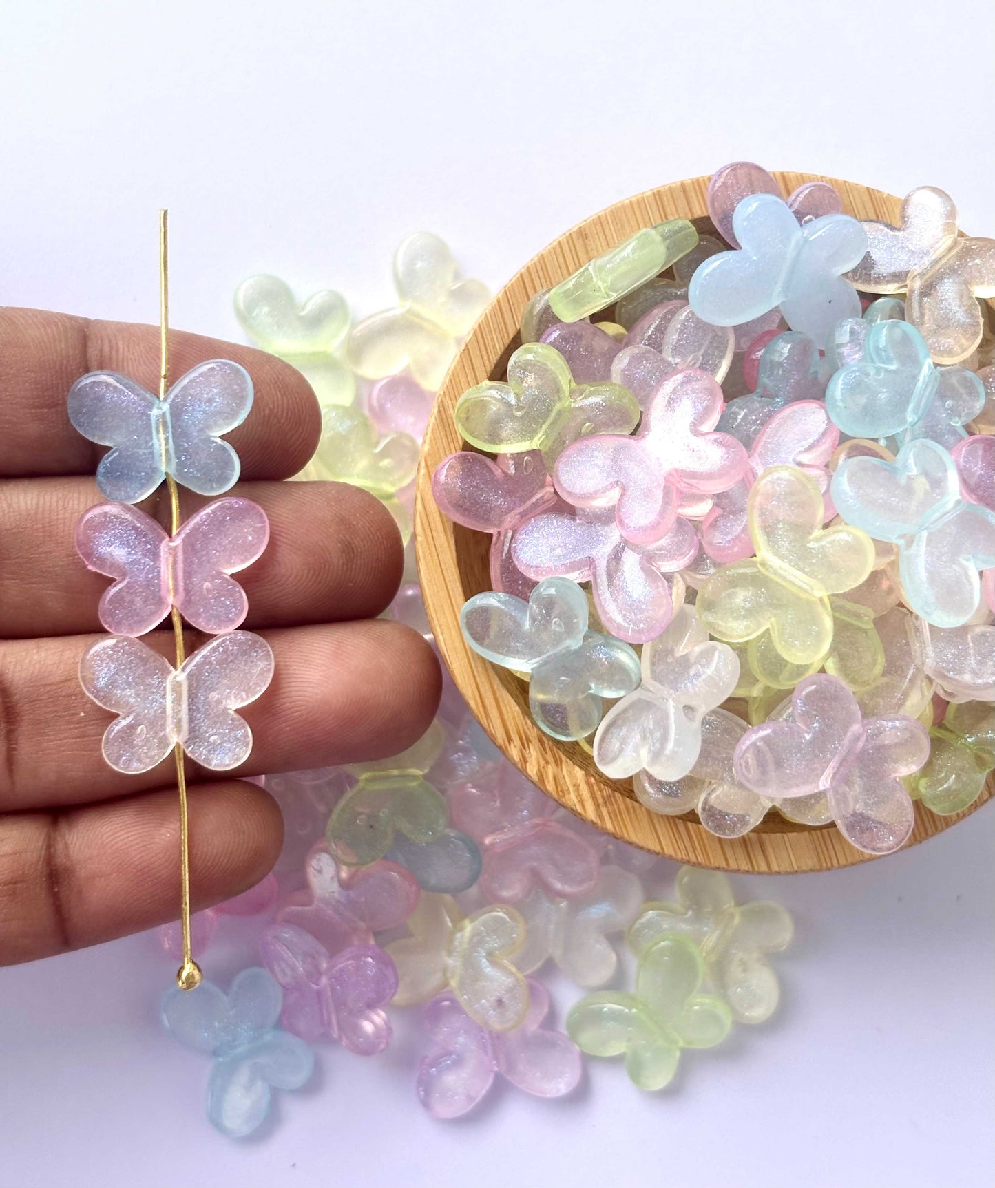 Pearl Butterfly Beads