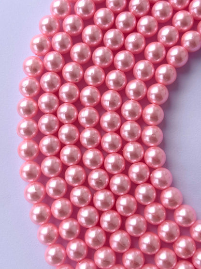 Baby Pink Pearl Beads 8MM