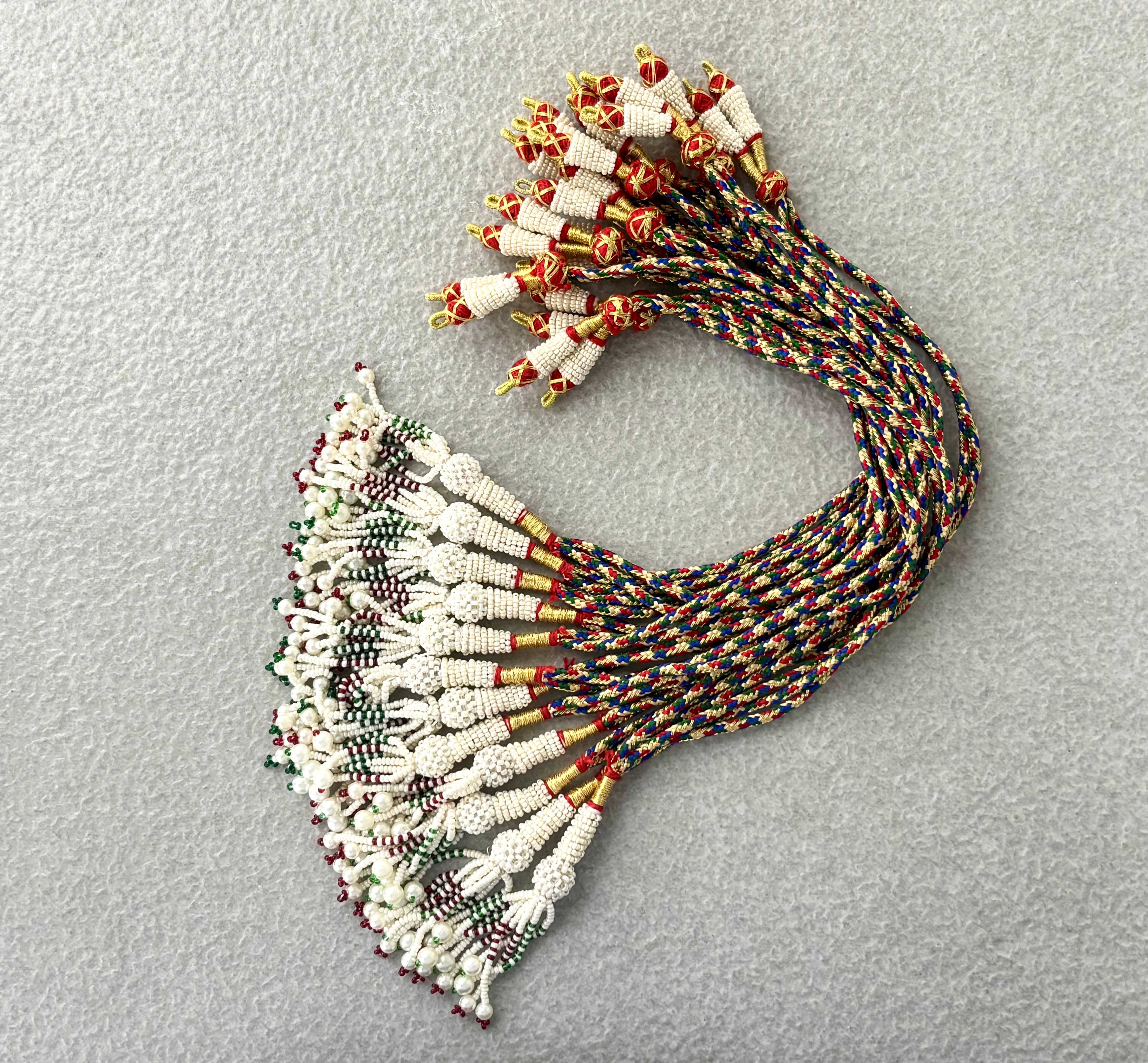 Multicolor Thread Necklace Dori