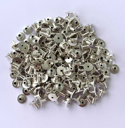 Silver Earring Back Stopper Grip Studs