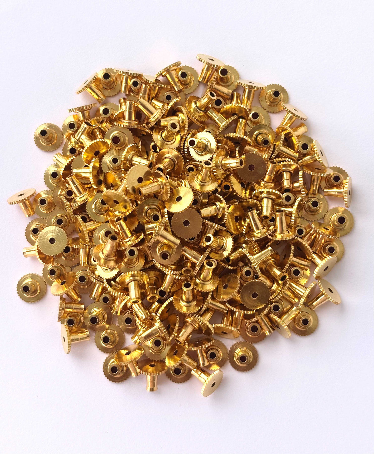 Gold Earring Back Stopper Grip Studs