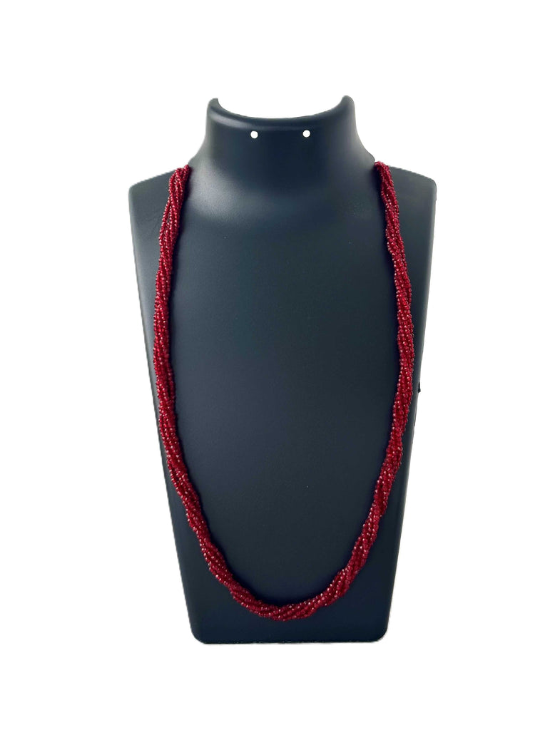 Red 5-Layer Hydro Beads Chain