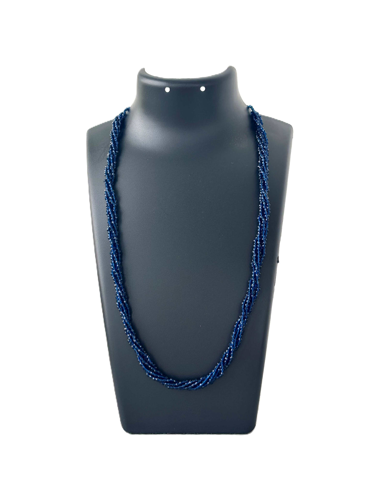 Midnight Blue 5-Layer Hydro Beads Chain