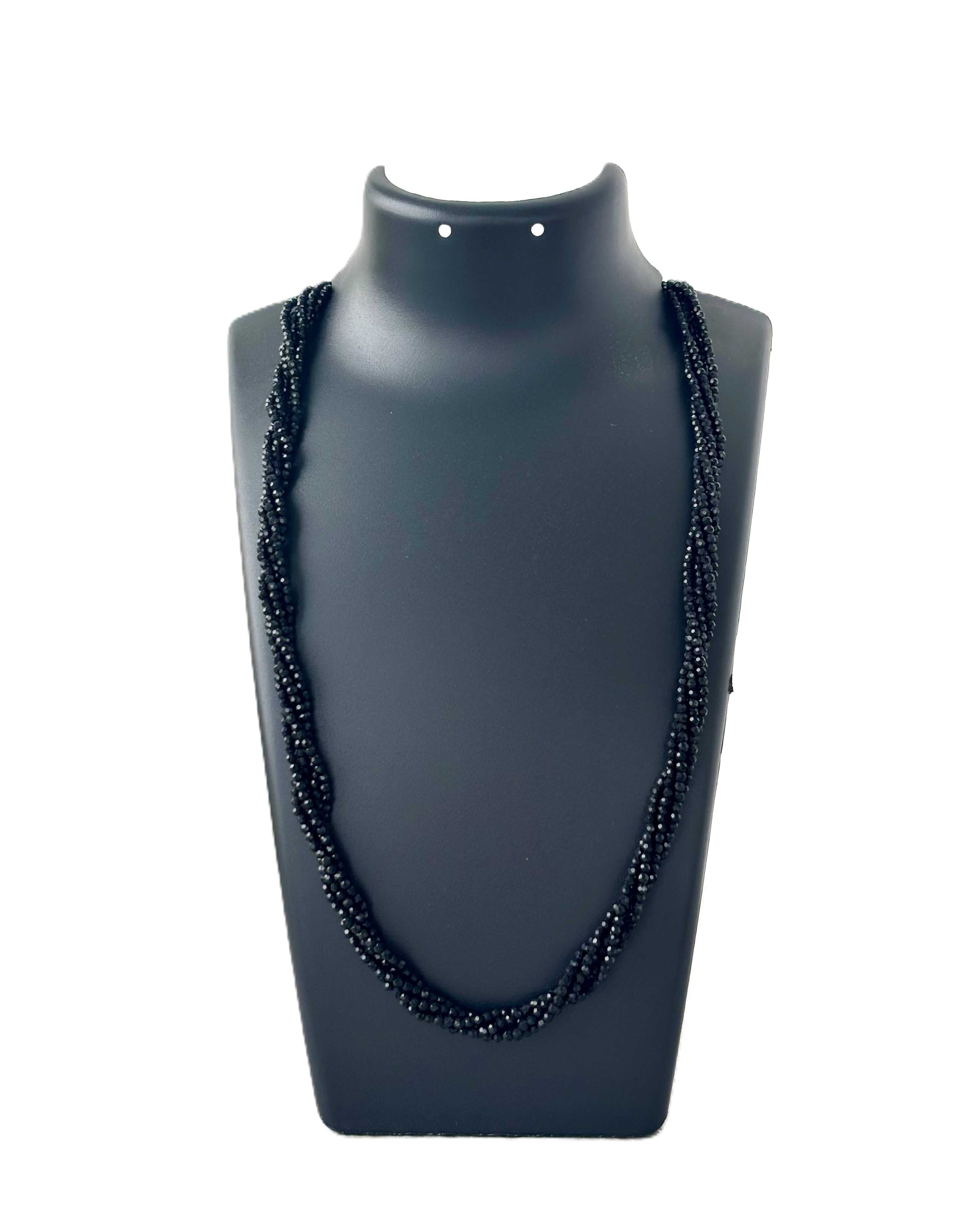Black 5-Layer Hydro Beads Chain