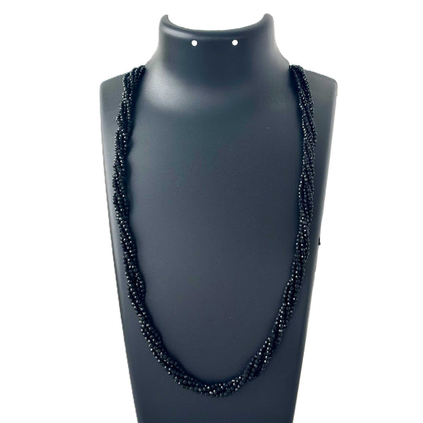 Black 5-Layer Hydro Beads Chain