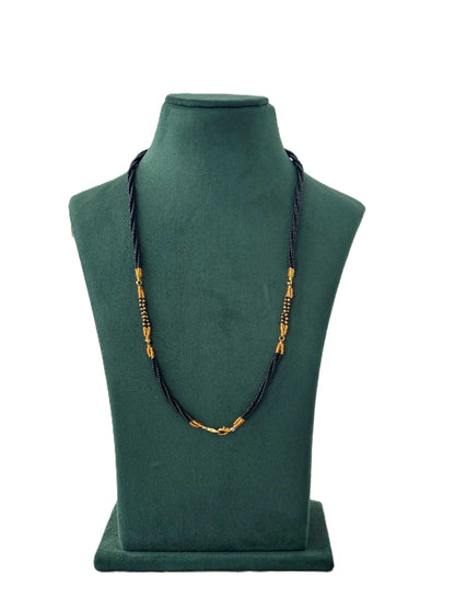 Semifinished Black Seed Bead Chain Design 5