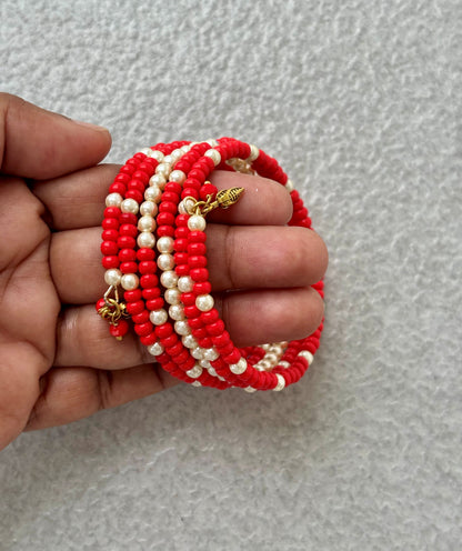 Handmade Multi-Layer Coil Bangle