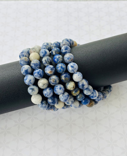 Natural Sodalite Gemstone Bracelet