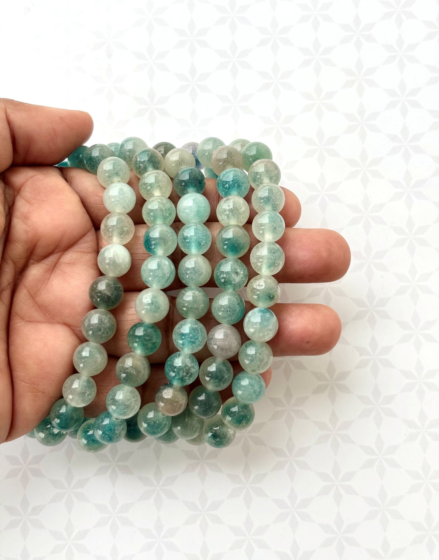 Natural Aquamarine Gemstone Bracelet