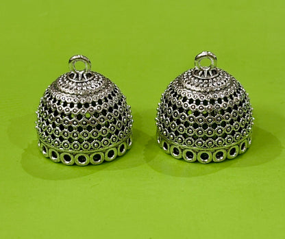 Intricate Metal Jhumka Base