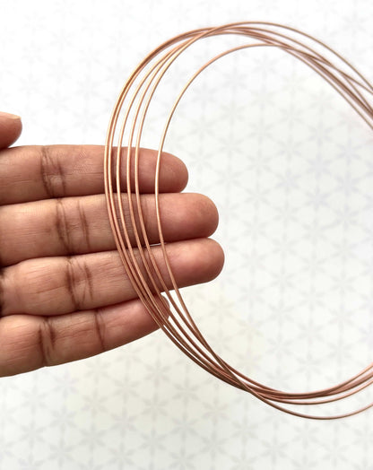 Slim Copper Hairbands