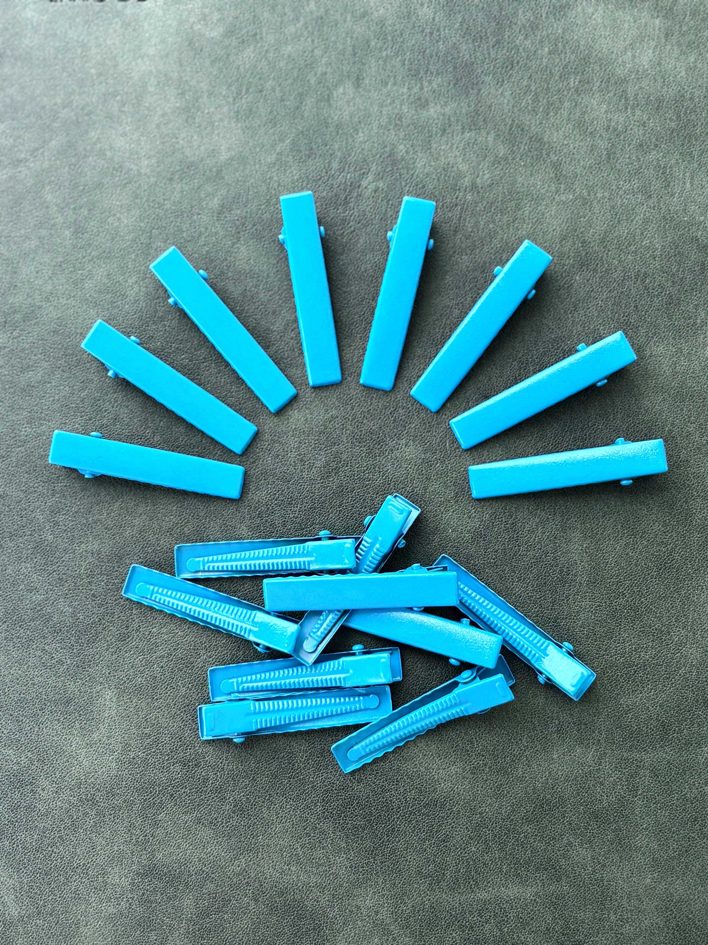 Blue Alligator Clips