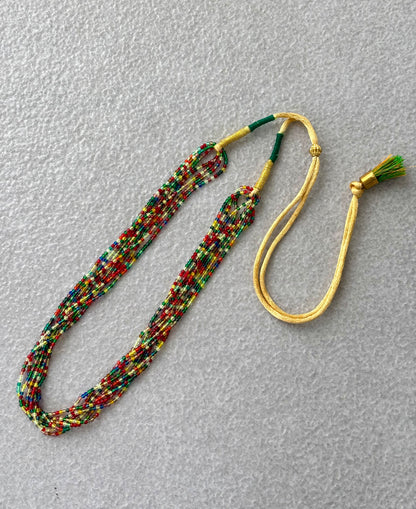 Handcrafted Multicolor Hydro Bead Necklace