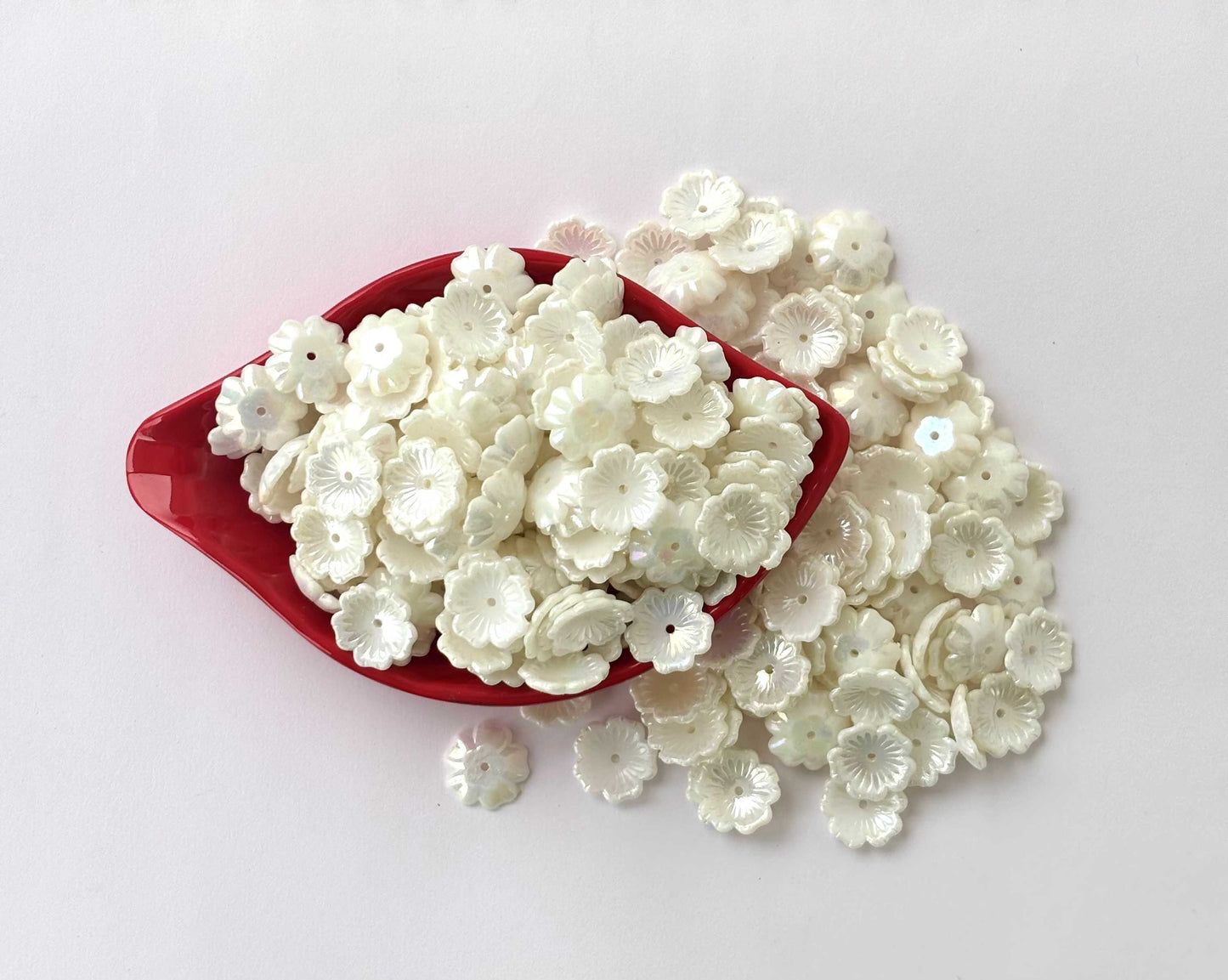 Pearl Daisy Bloom Beads