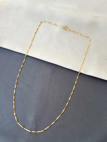 Gold Lightweight Chain Design 1