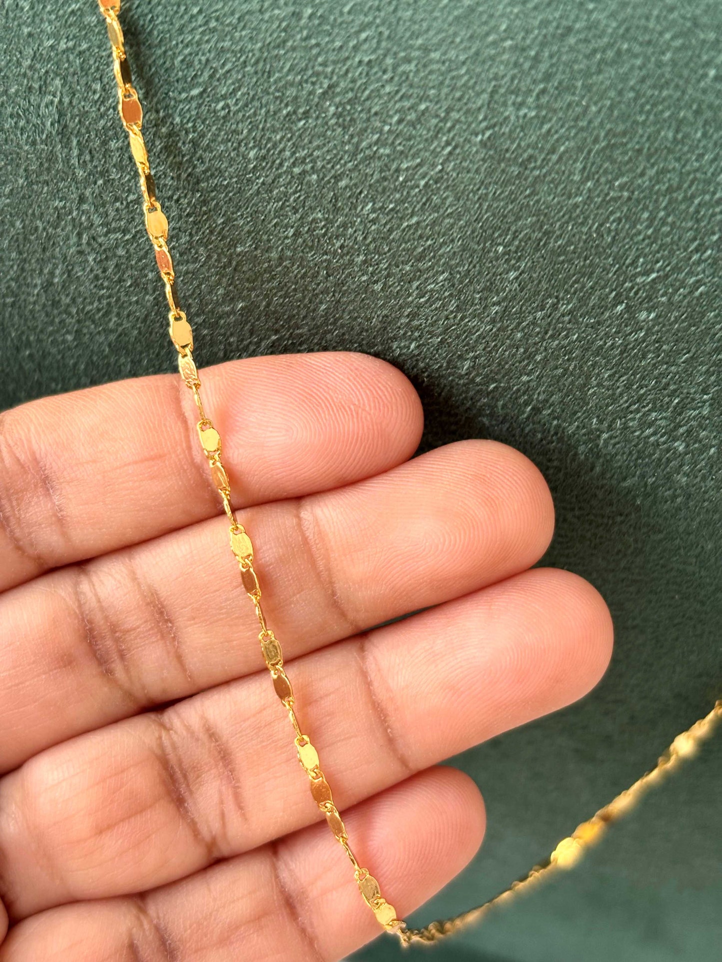 Gold Lightweight Chain Design 1