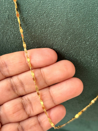 Gold Lightweight Chain Design 1