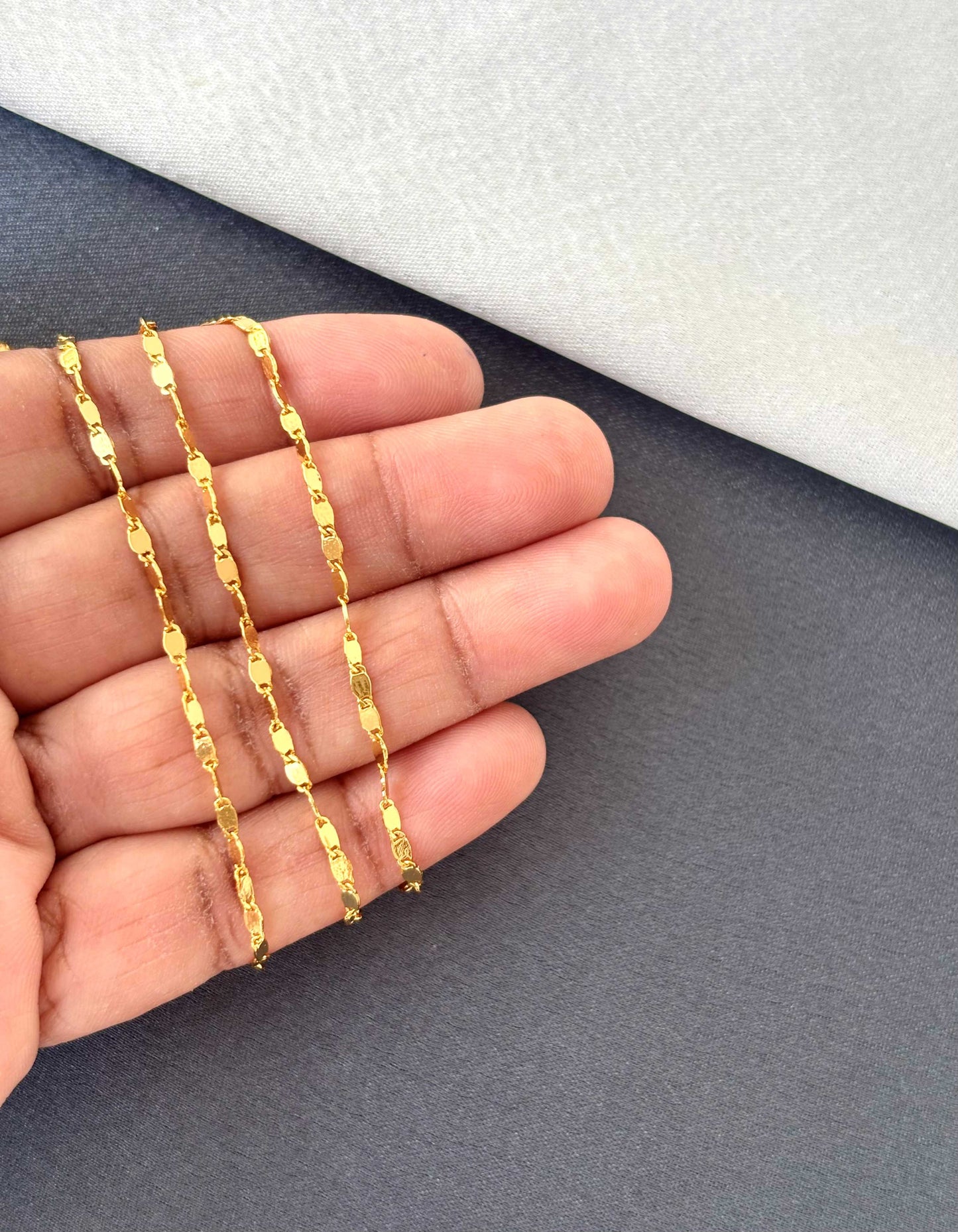 Gold Lightweight Chain Design 1