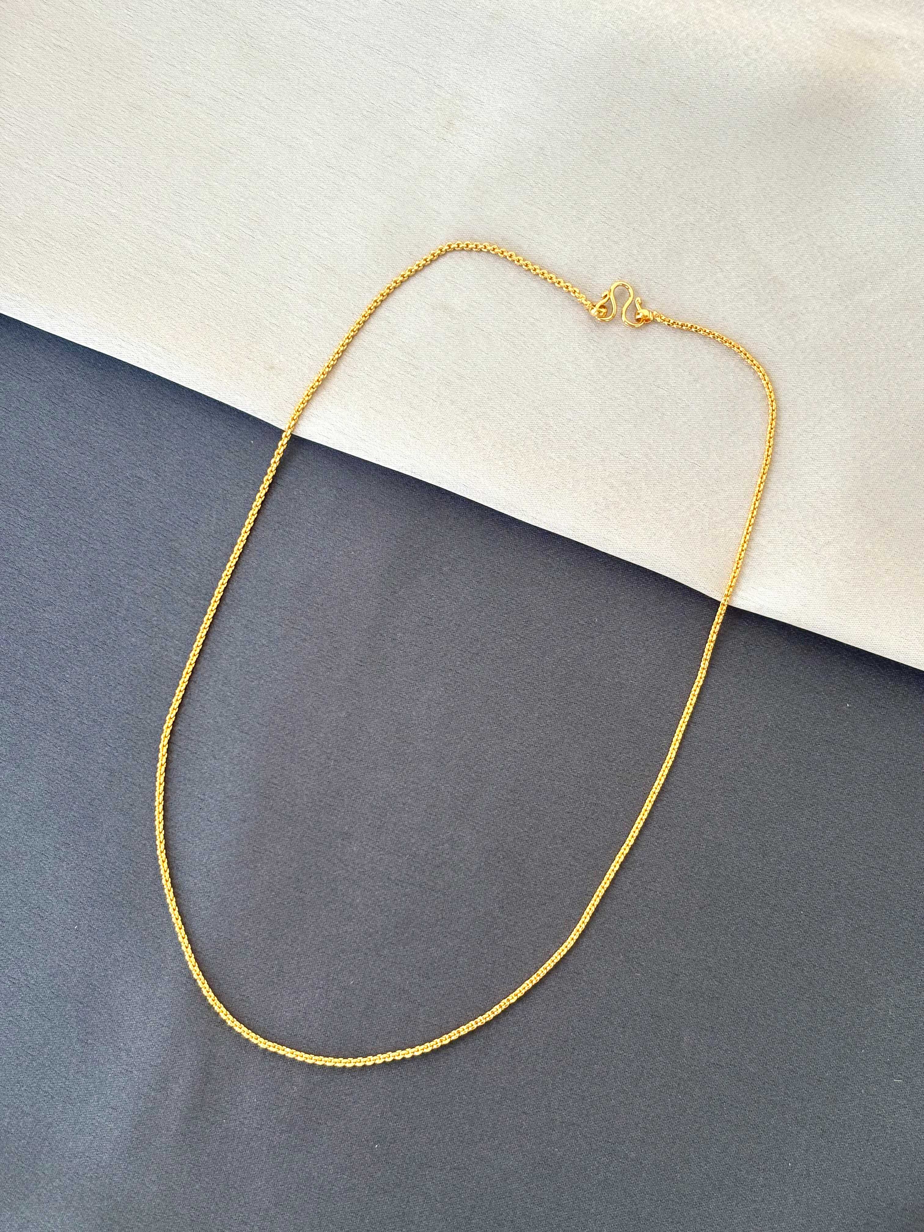 Gold Lightweight Chain Design 2