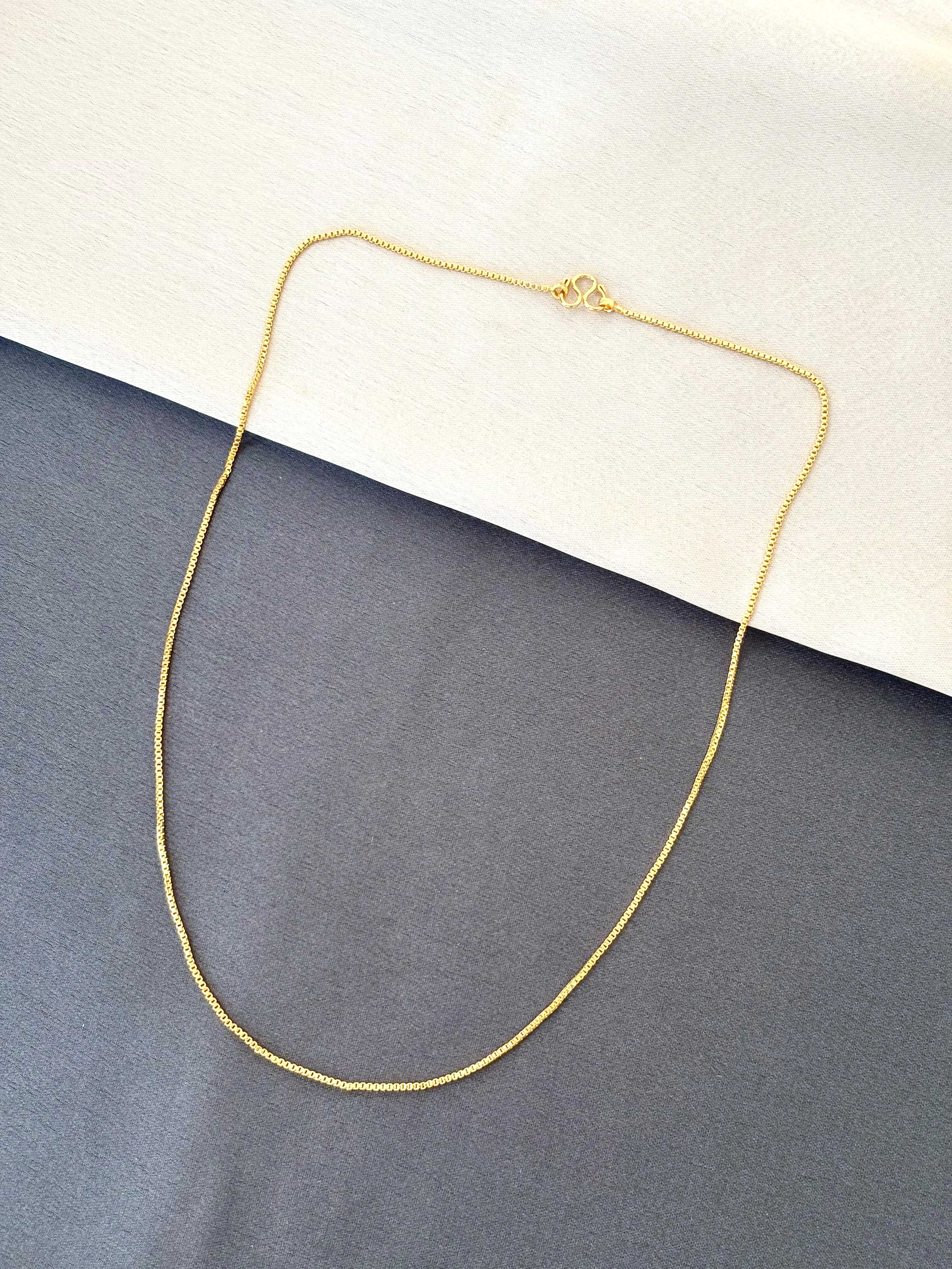 Gold Lightweight Chain Design 3