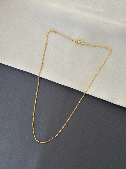 Gold Lightweight Chain Design 5