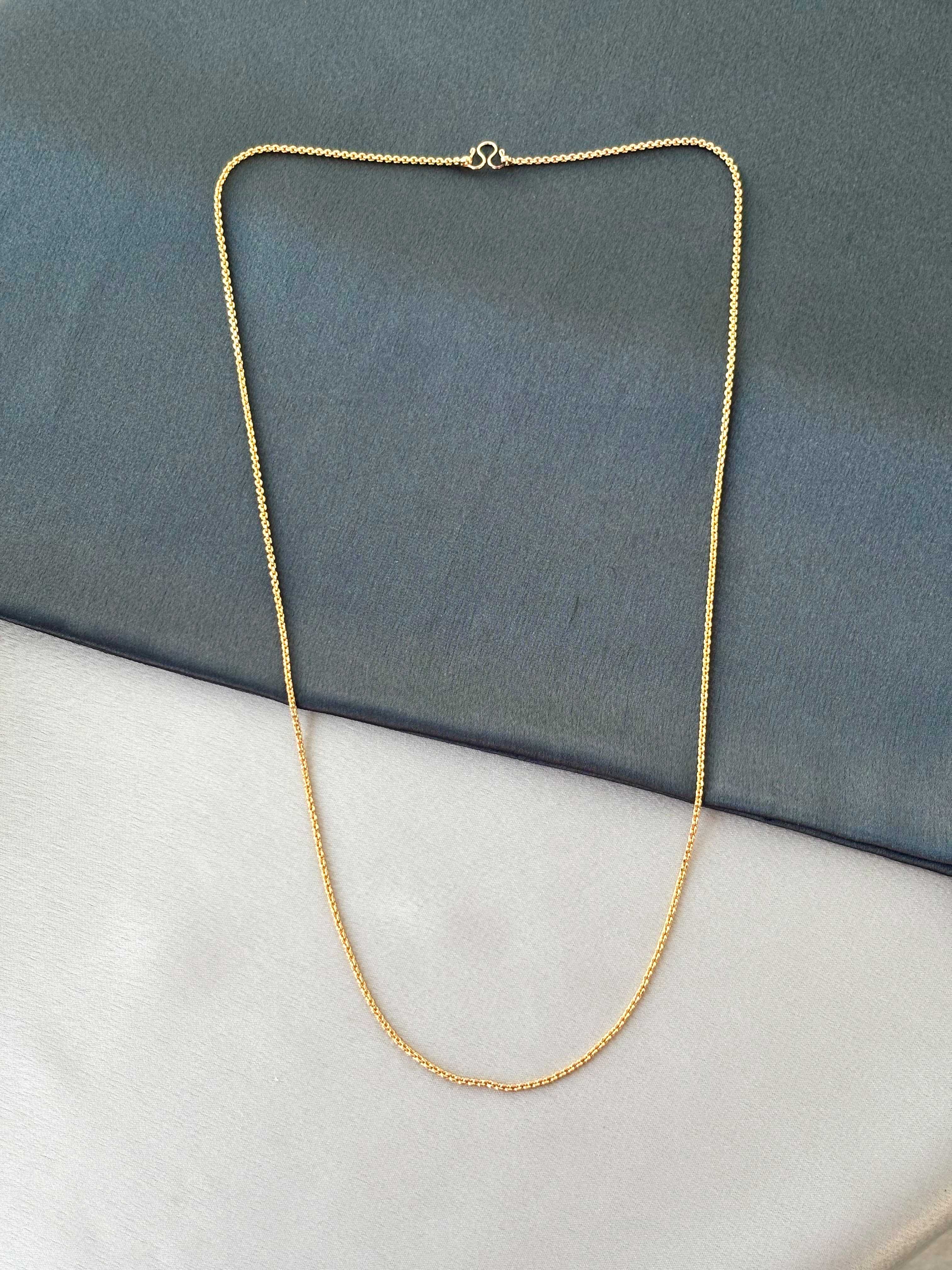 Gold Lightweight Chain Design 6
