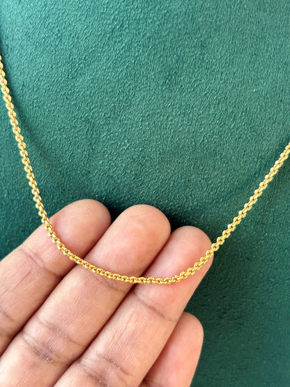 Gold Lightweight Chain Design 6