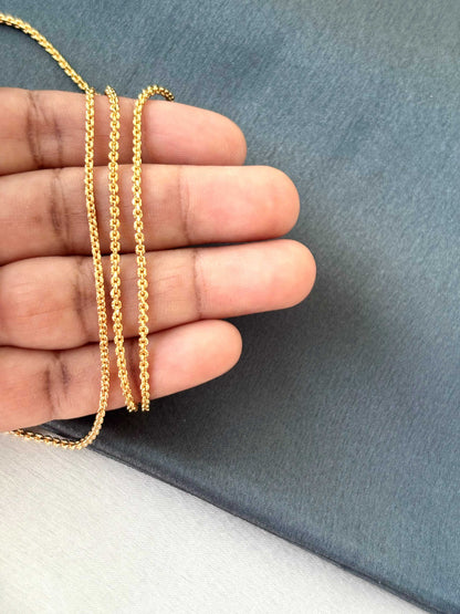 Gold Lightweight Chain Design 6
