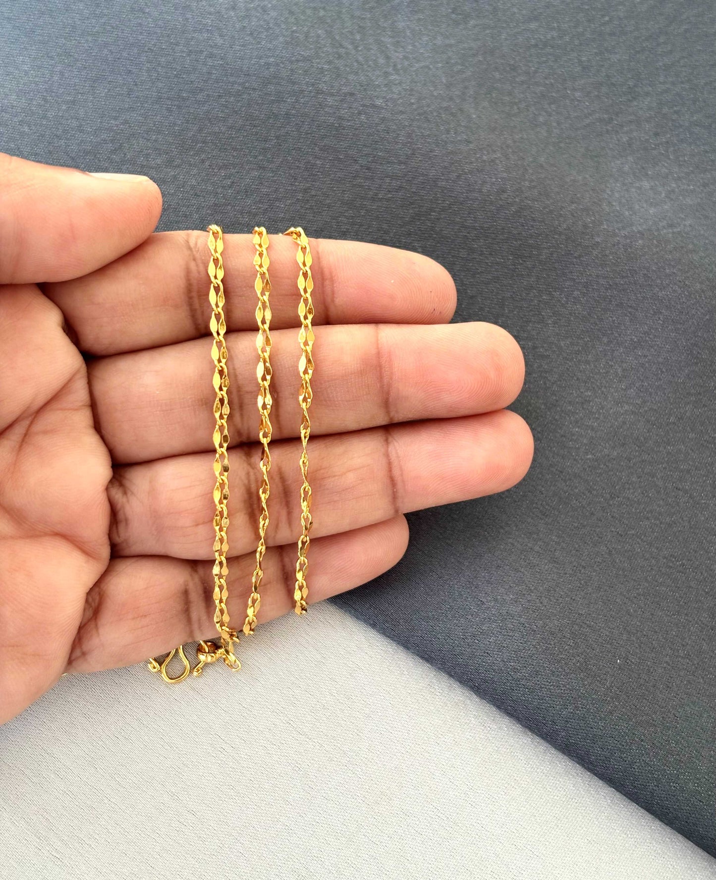 Gold Lightweight Chain Design 7