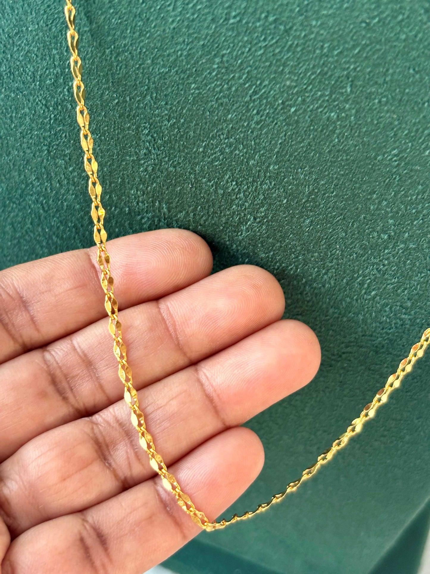 Gold Lightweight Chain Design 7