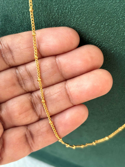 Gold Lightweight Chain Design 8