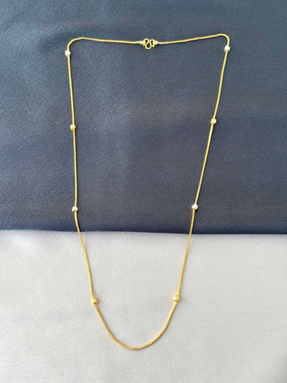 Gold Lightweight Chain Design 9