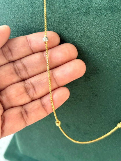Gold Lightweight Chain Design 9