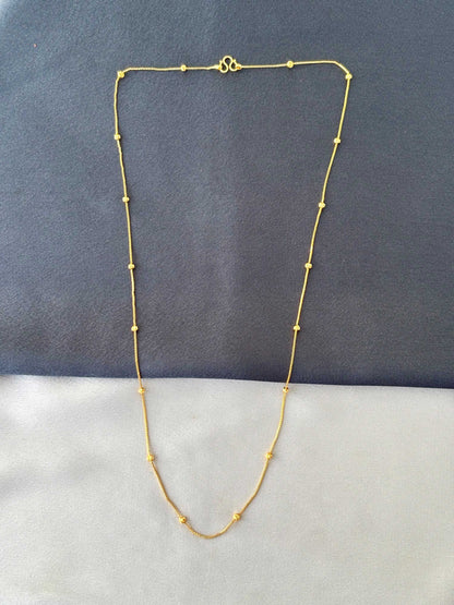 Gold Lightweight Chain Design 10