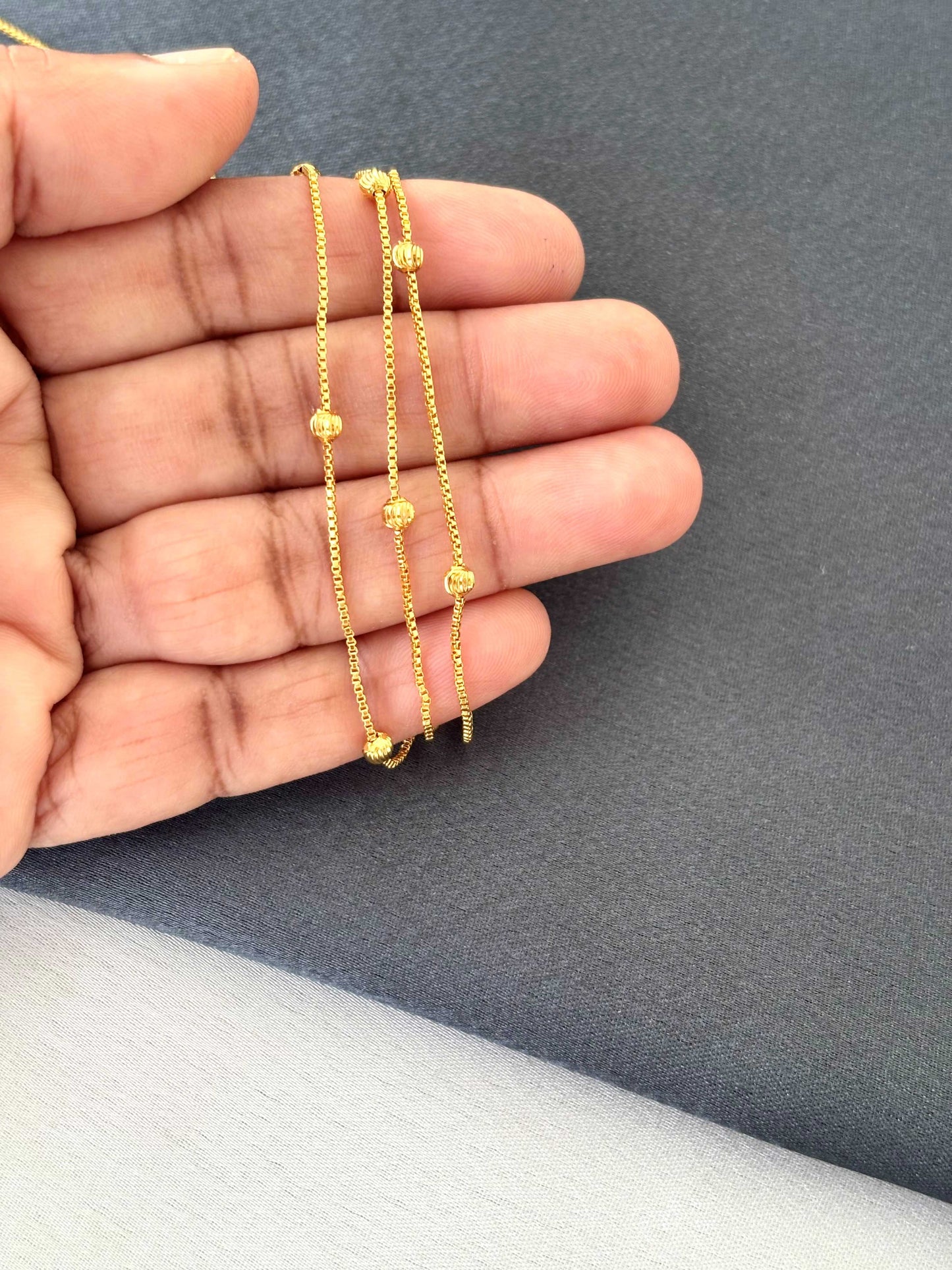 Gold Lightweight Chain Design 10